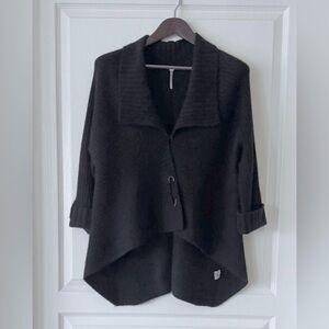 Margaret O'Leary Black Cardigan Sweater